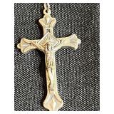 Collection of Vintage Rosary Beads and Cross Pendant