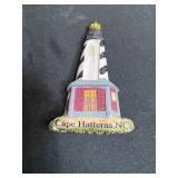 Eclectic Collection of Novelty Items and Souvenirs Inc Lighthouse Figurine, Bells & Miniature Tractor