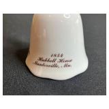 Eclectic Collection of Novelty Items and Souvenirs Inc Lighthouse Figurine, Bells & Miniature Tractor