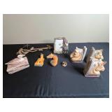 Assorted Country Style Home Decor Items with Horse and Duck Motif