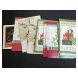 Holiday Decor Collection with Avon Christmas Plate 1974 and Cards