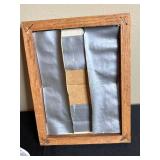 Religious Collection: Bibles, Angel Figurine, Cross, and Framed Embroidery