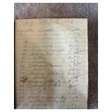 Antique Composition Book & Large Collection of Law and Health Books