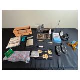 Diverse Lot: Harmonica Set, Grooming Kit, Socks, Pedometer, and More