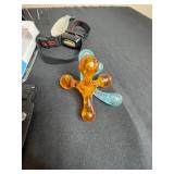 Diverse Lot: Harmonica Set, Grooming Kit, Socks, Pedometer, and More