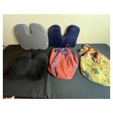 Collection of Cushions and Handbags