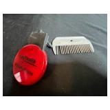 Assorted DVD Collections, Coasters & Pet Grooming Tools