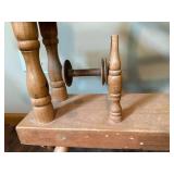 Antique Wooden Spinning Wheel