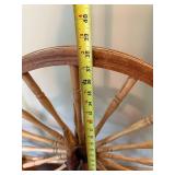 Antique Wooden Spinning Wheel