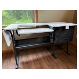 Studio Designs Eclipse Hobby Sewing Center with Three Drawers