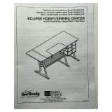 Studio Designs Eclipse Hobby Sewing Center with Three Drawers