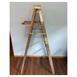Werner 6 ft Wooden Step Ladder Model W366