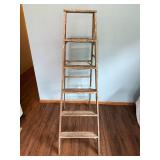 Werner 6 ft Wooden Step Ladder Model W366