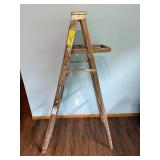 Werner 6 ft Wooden Step Ladder Model W366