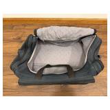 Set of 2 Dark Blue Luggage Bags with Wheels