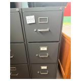 Pair of HON 4-Drawer Vertical File Cabinets