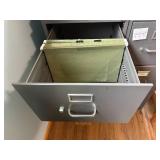 Pair of HON 4-Drawer Vertical File Cabinets