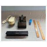Office Supplies Bundle: Staplers, Punch, Rulers, and Staple Sets