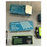 Office Supplies Bundle: Staplers, Punch, Rulers, and Staple Sets