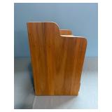 Wooden Desktop Organizer with Compartments and Drawer