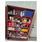 Large Pair of Storage Shelves - Contents on Shelves NOT Inc