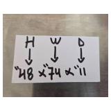 Large Pair of Storage Shelves - Contents on Shelves NOT Inc