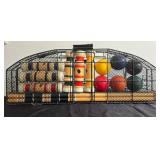 Eddie Bauer Complete Croquet Set with Wire Cage