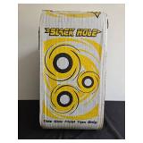 Black Hole Archery Target with 4 Sided Shooting