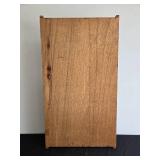 Oak Display Cabinet with Shelves