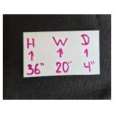 Oak Display Cabinet with Shelves