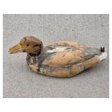 Decorative Rustic Decoy Wooden Ducks, Cutting Board Shaped Wall Hanging and Glass Terrarium
