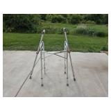Adjustable Aluminum Crutches and Walker Set