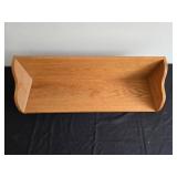 Wooden Wall Shelf Display Unit