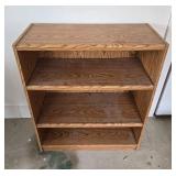 Wooden Bookshelf with 3 Shelves