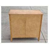 Three-Drawer Wooden Dresser