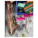 Assorted Home Improvement Tools and Supplies