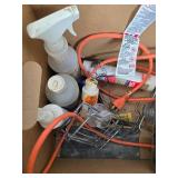 Home and Workshop Supply Lot with Comfort Zone Fan and Tools