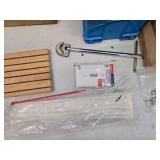 Garage Workshop Supplies Bundle with Hardware - quantity contents unverified