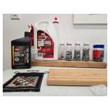 Garage Workshop Supplies Bundle with Hardware - quantity contents unverified