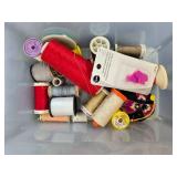 Assorted Sewing Supplies and Accessories Lot