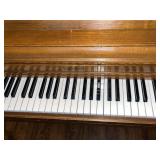 Kimball Console Piano with Wood Finish