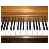 Kimball Console Piano with Wood Finish