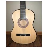 Classical Acoustic Guitar with Natural Finish
