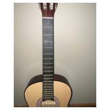 Classical Acoustic Guitar with Natural Finish
