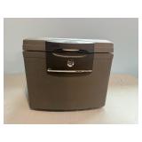 Fireproof and Waterproof Safe Box w NO KEY