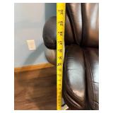 Serta Leather Executive Office Chair with Adjustable Armrests