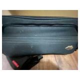 Collection of Bags Including Rogster and Scheels with Work Gloves