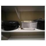 Set of Cooking Pots and Eco-Foil Half Size Deep Steam Table Pans