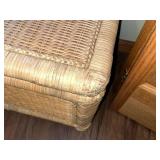 Wicker Storage Chest with Logan Craft & Hobby Mat Cutter Model 250