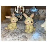 Set of Decorative Home Decor Items - Includes Snow Globe, Ceramic Duck, and More